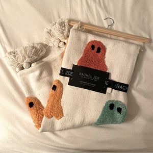 RACHEL ZOE Pastel Ghost Decorative Throw Blanket | HomeGoods 👻